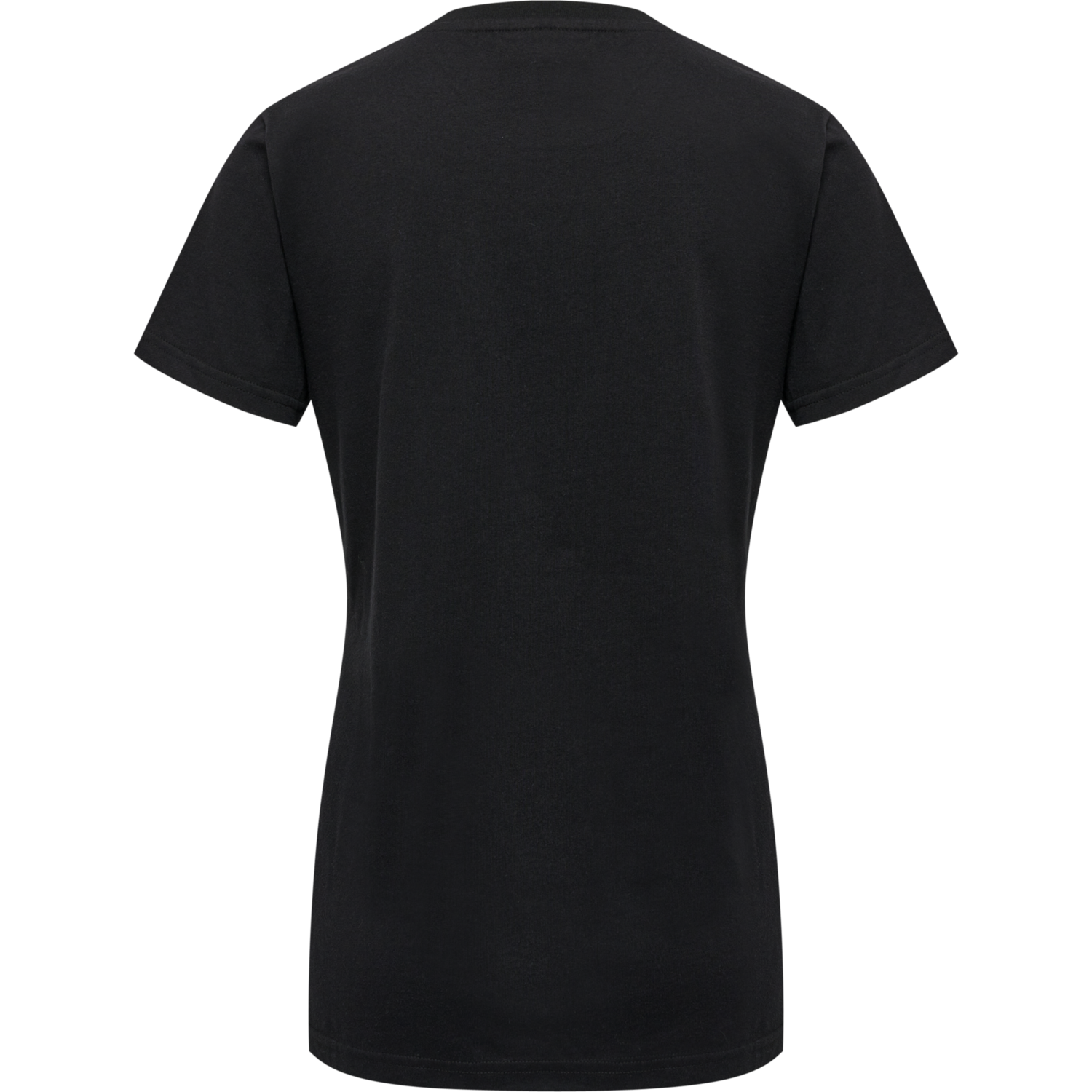 hmlRED HEAVY T-SHIRT S/S WOMAN, BLACK, packshot
