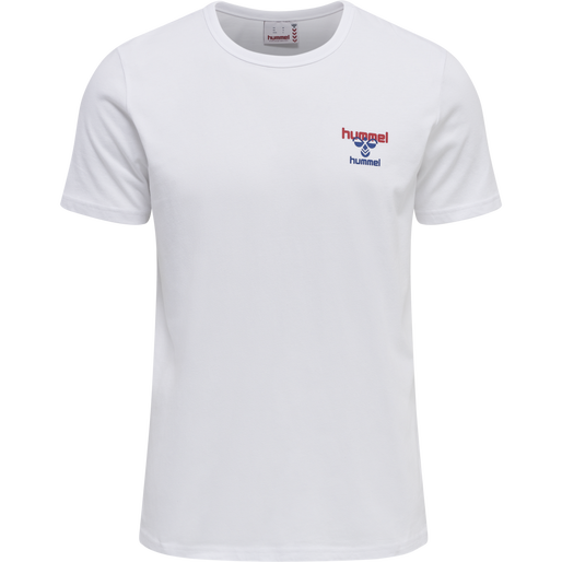 hmlIC DAYTON T-SHIRT, WHITE, packshot