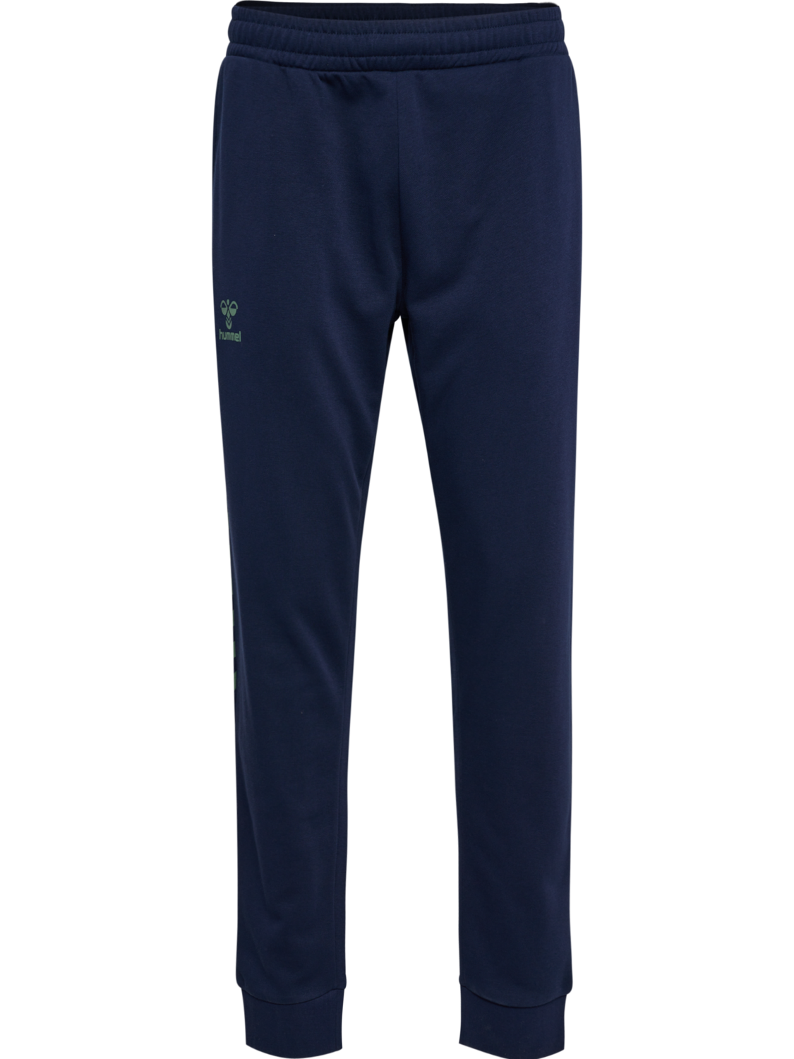 hmlSTALTIC COTTON PANTS, MARINE/DUCK GREEN, packshot