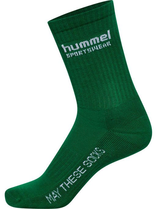 hml3-PACK SOCKS SPORTSWEAR, SKYDIVER/EDEN/WHITE hml3-PACK SOCKS SPORTSWEAR, SKYDIVER/EDEN/WHITE, packshot