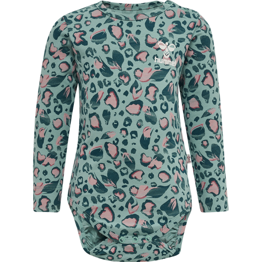 hmlSONJA BODY L/S, MINERAL BLUE, packshot