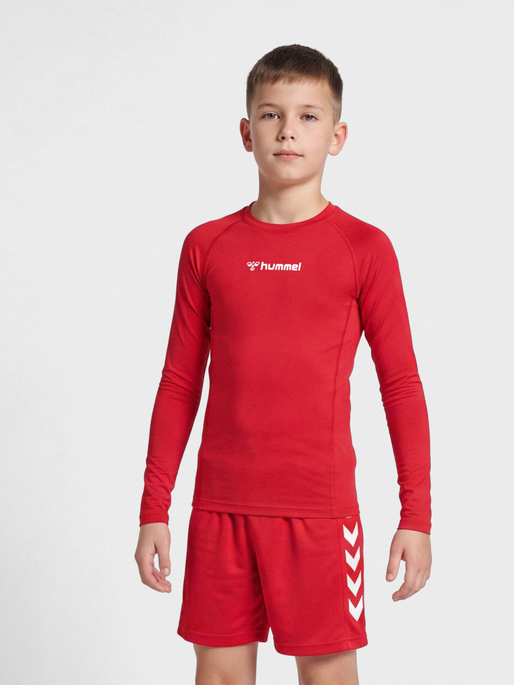 hmlBL COMFORT 2.0 TEE L/S KIDS, TRUE RED, model
