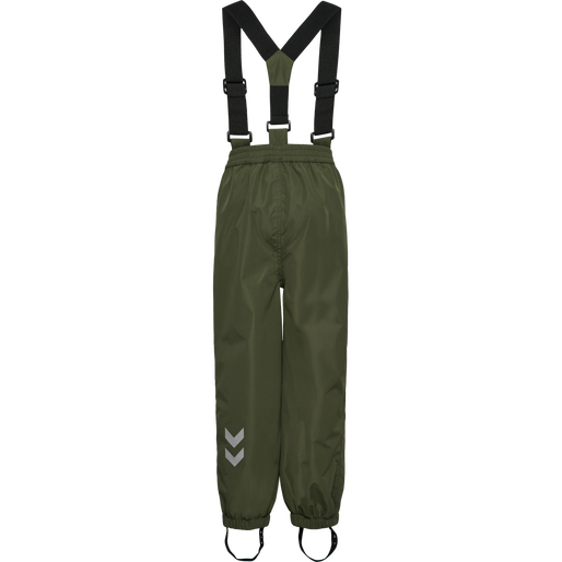 hmlMONSUN TEX SHELL PANTS, OLIVE NIGHT, packshot