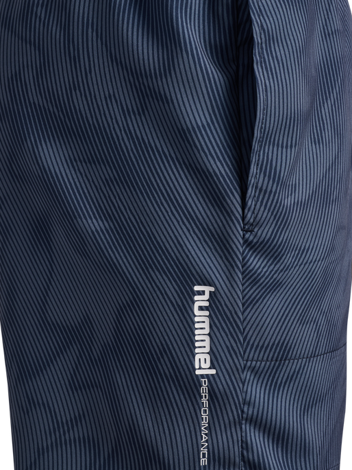 hmlPULSE AOP WORKOUT SHORTS SET, BLUE MIRAGE/DRESS BLUE hmlPULSE AOP WORKOUT SHORTS SET, BLUE MIRAGE/DRESS BLUE, packshot