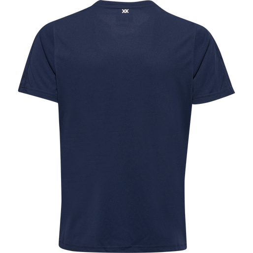 hmlCORE XK SUBLIMA JERSEY S/S KIDS, MARINE, packshot