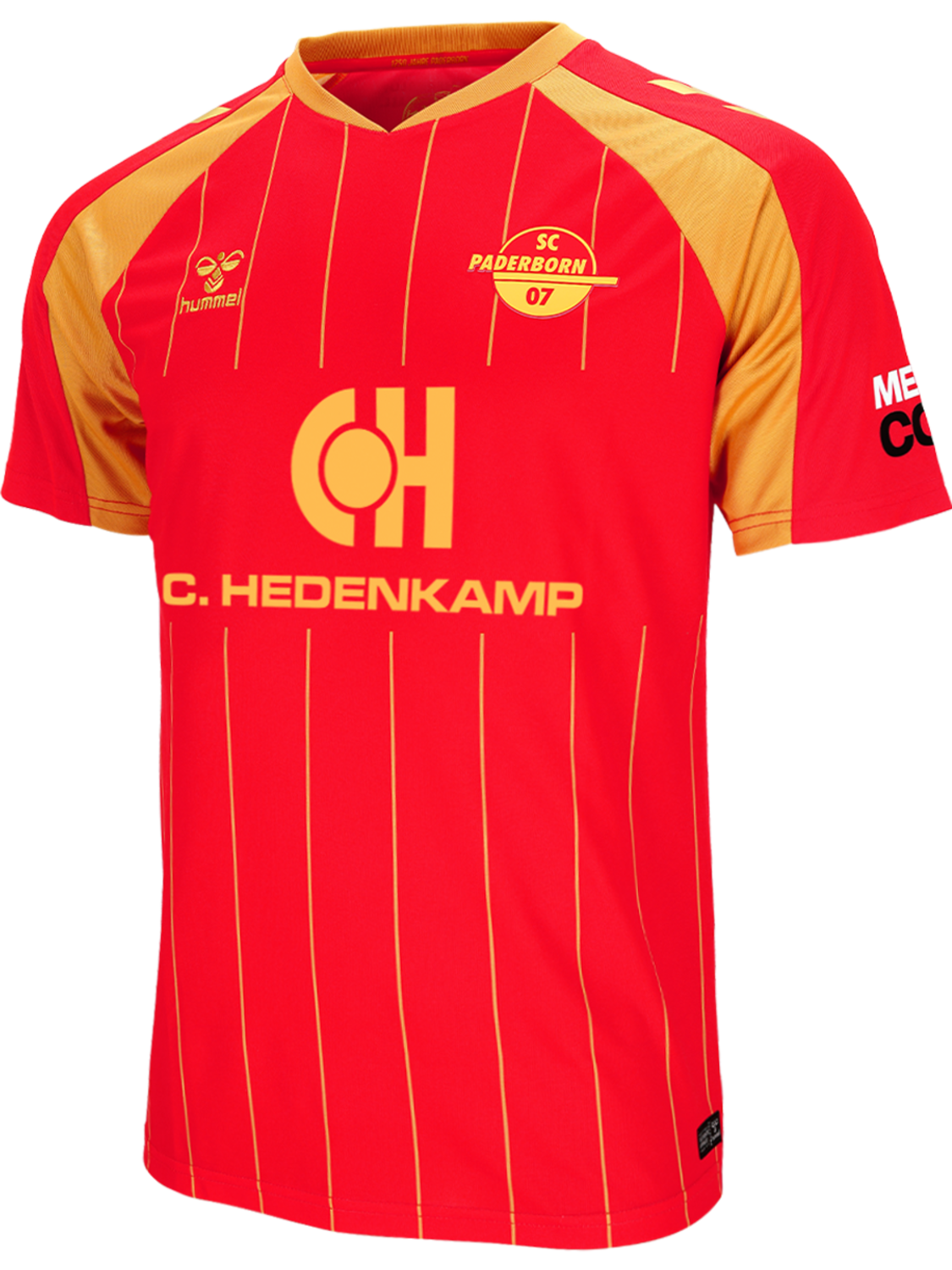 SCP07 26/27 AWAY JERSEY S/S, FIERY RED, packshot