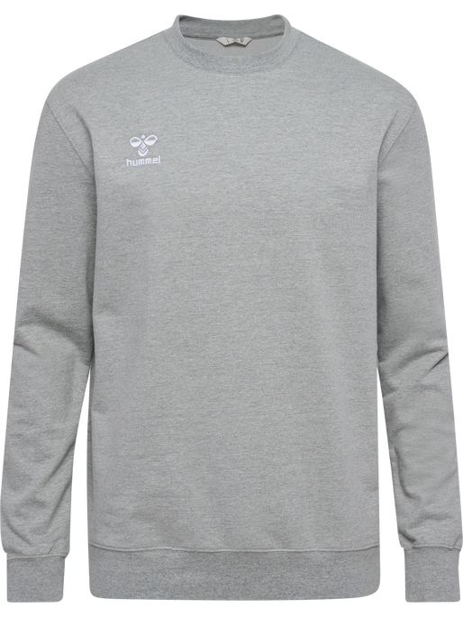 hmlGO 2.0 SWEATSHIRT, GREY MELANGE, packshot