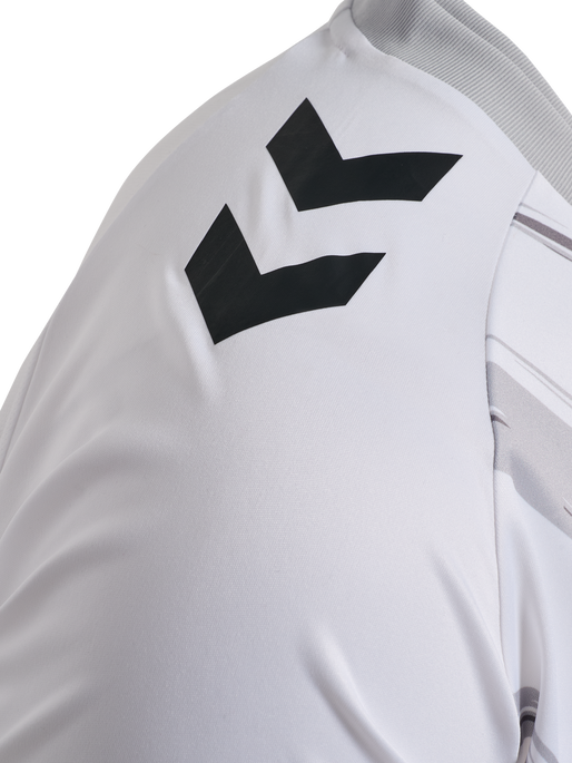 hmlMATCH TRIUMPH JERSEY S/S, WHITE/STEEL GRAY hmlMATCH TRIUMPH JERSEY S/S, WHITE/STEEL GRAY, packshot