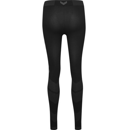 HUMMEL FIRST SEAMLESS TIGHTS WOMAN, BLACK HUMMEL FIRST SEAMLESS TIGHTS WOMAN, BLACK, packshot