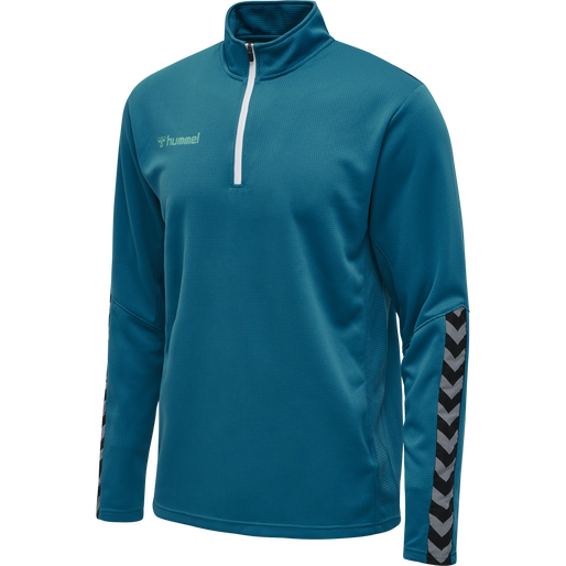 hmlAUTHENTIC HALF ZIP SWEATSHIRT, CELESTIAL hmlAUTHENTIC HALF ZIP SWEATSHIRT, CELESTIAL, packshot