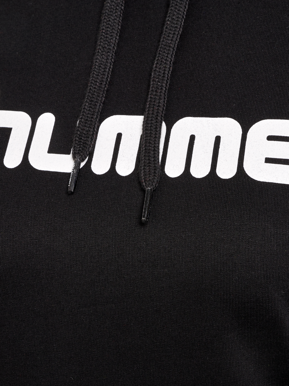 HMLGO COTTON LOGO HOODIE WOMAN, BLACK, packshot