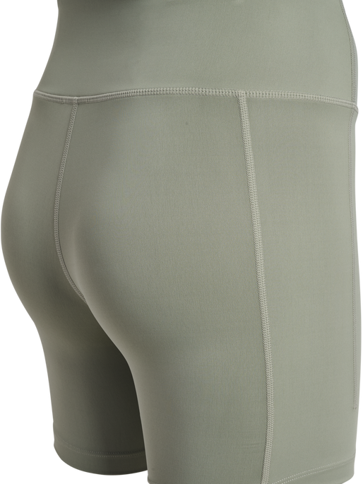 hmlHIIT IMPACT HW SHORT TIGHTS, SEAGRASS hmlHIIT IMPACT HW SHORT TIGHTS, SEAGRASS, packshot