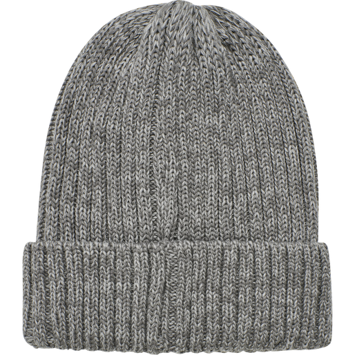 hmlALTA BEANIE, GREY MELANGE, packshot