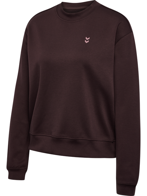 hmlYOGA SOFT W SWEATSHIRT, FUDGE hmlYOGA SOFT W SWEATSHIRT, FUDGE, packshot