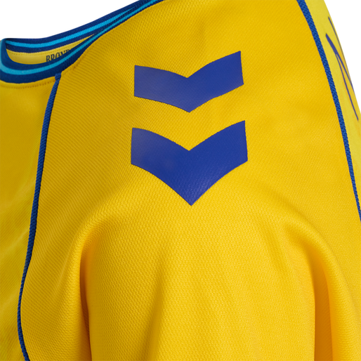 BIF 24/25 HOME JERSEY S/S KIDS, CYBER YELLOW, packshot
