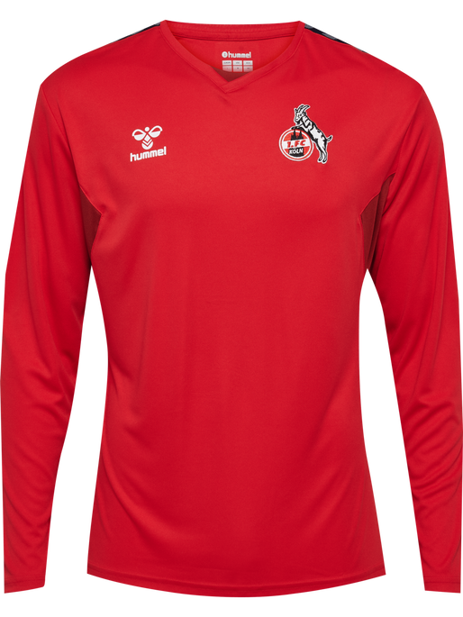 1FCK 23/24 TR JERSEY L/S, TRUE RED, packshot
