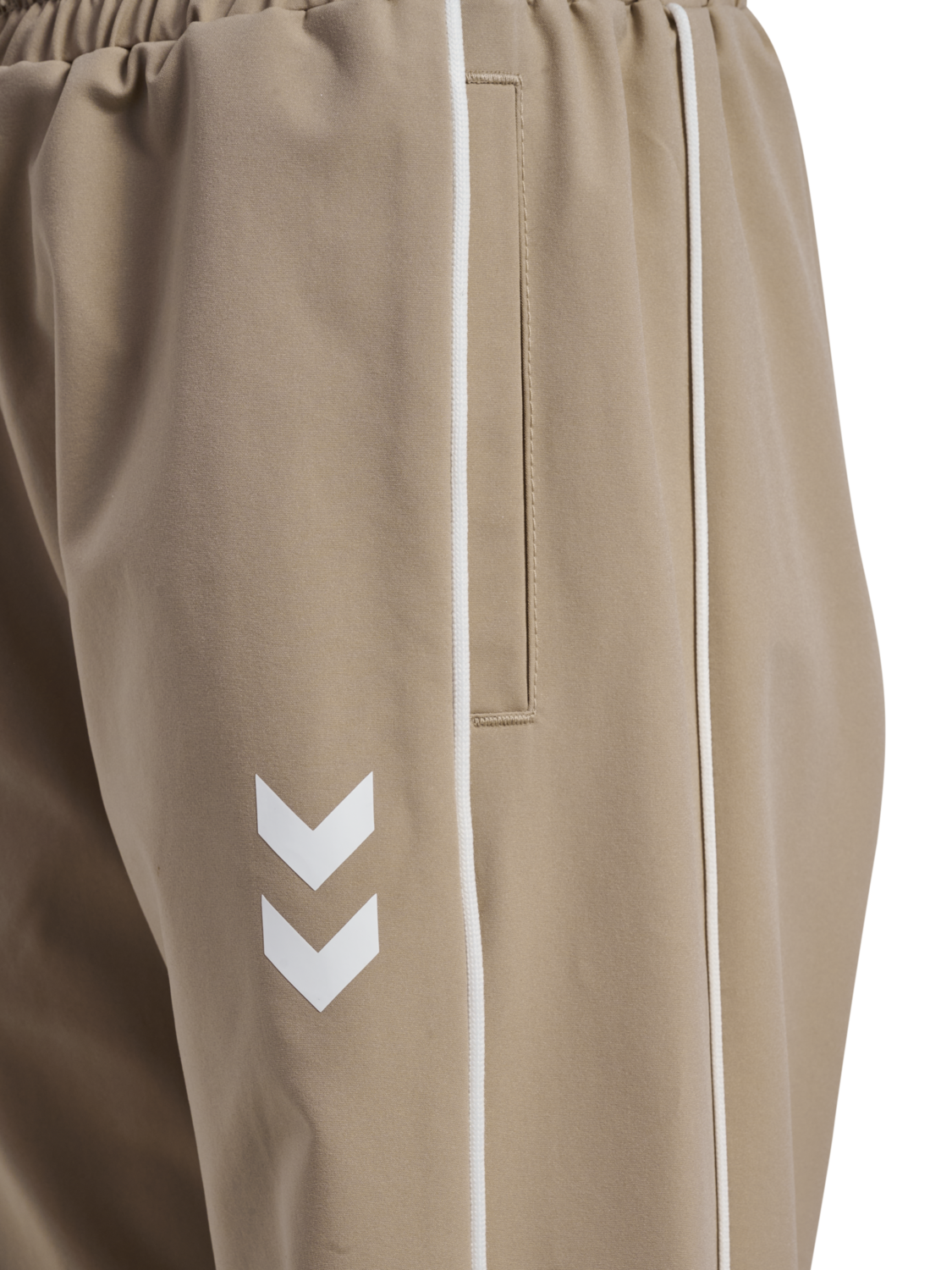 hmlJR STREET TRACKSUIT PANTS, SILVER MINK, packshot