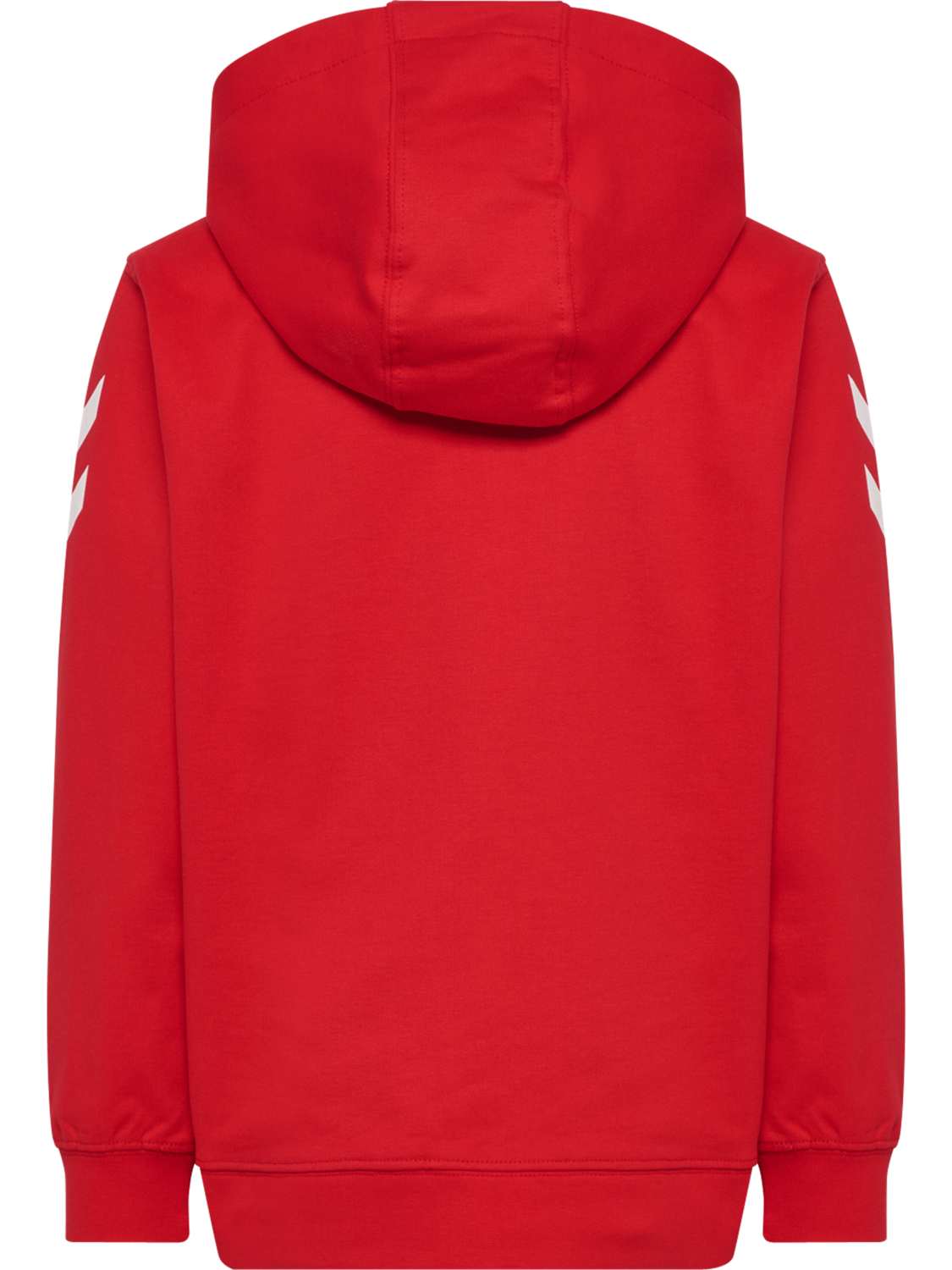 hmlGO 2.0 CHEVRON ZIP HOODIE KIDS, TRUE RED, packshot