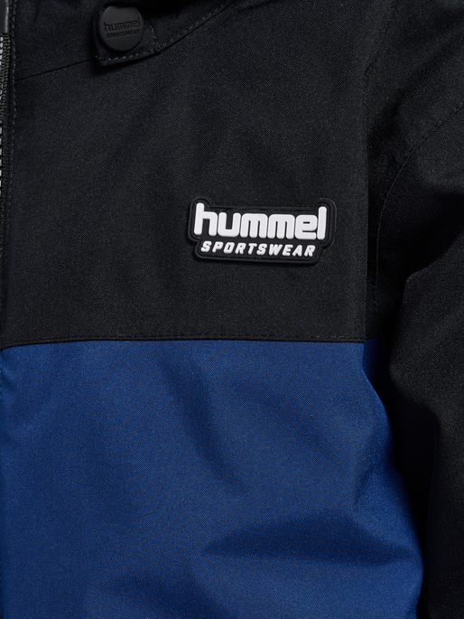 hmlJR BLOCK SNOWSUIT WP, ESTATE BLUE hmlJR BLOCK SNOWSUIT WP, ESTATE BLUE, packshot