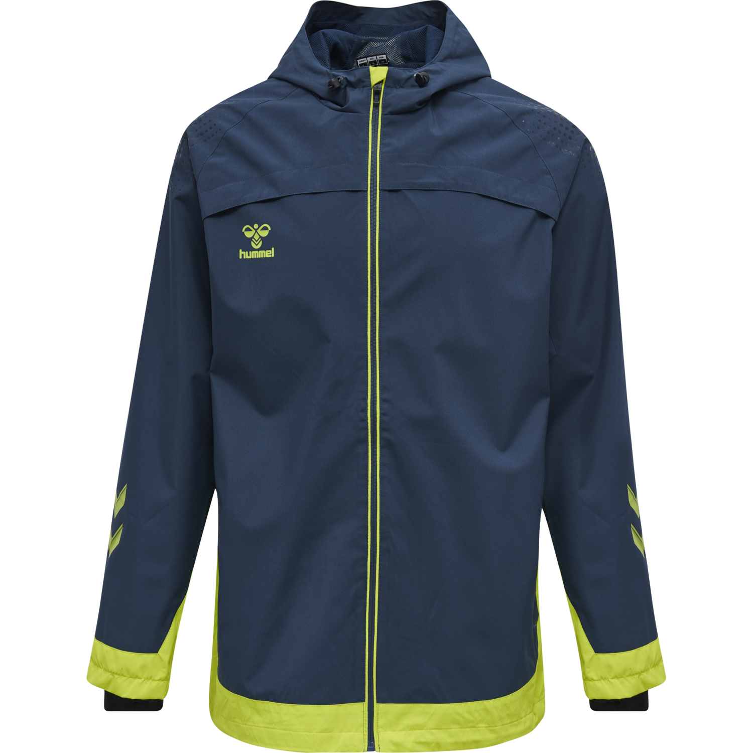 hmlLEAD ALL WEATHER JACKET , DARK DENIM, packshot