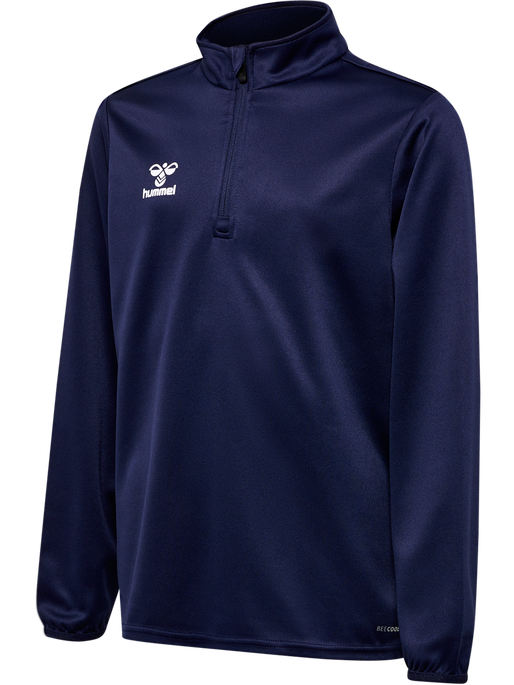 hmlESSENTIAL HALF-ZIP KIDS, MARINE, packshot