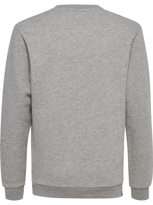 hmlMOVER COTTON SWEATSHIRT KIDS, GREY MELANGE, packshot