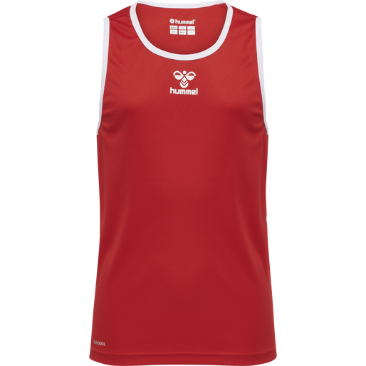 hmlCORE XK BASKET JERSEY KIDS, TRUE RED, packshot