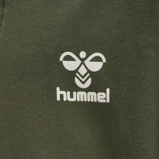 hmlTRECE ZIP HOODIE, THYME, packshot