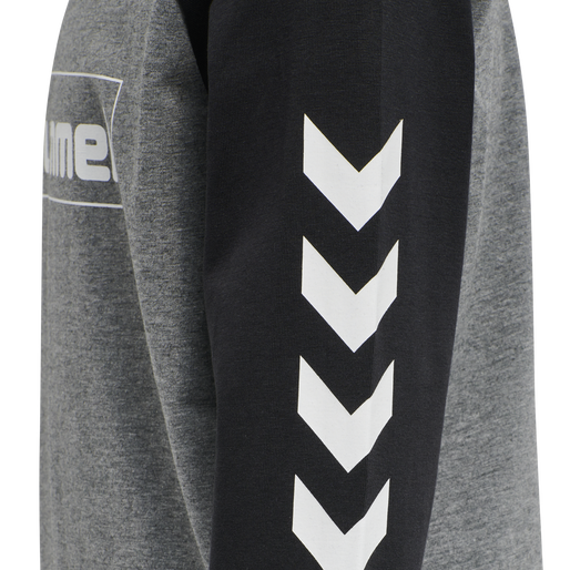 hmlBOX T-SHIRT L/S, MEDIUM MELANGE, packshot