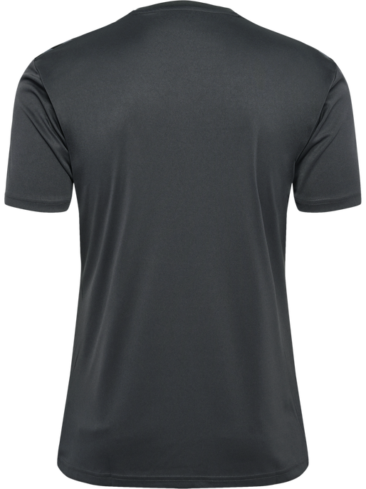 hmlAUTHENTIC PL JERSEY S/S, ASPHALT, packshot