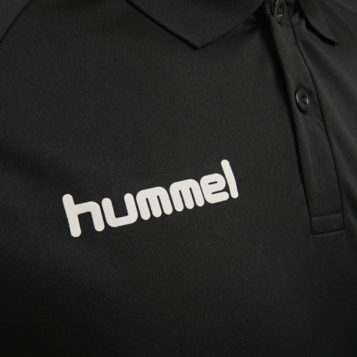 hmlPROMO KIDS POLO, BLACK, packshot