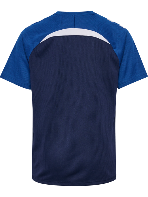 hmlLEAD 2.0 JERSEY S/S KIDS, MARINE/TRUE BLUE, packshot