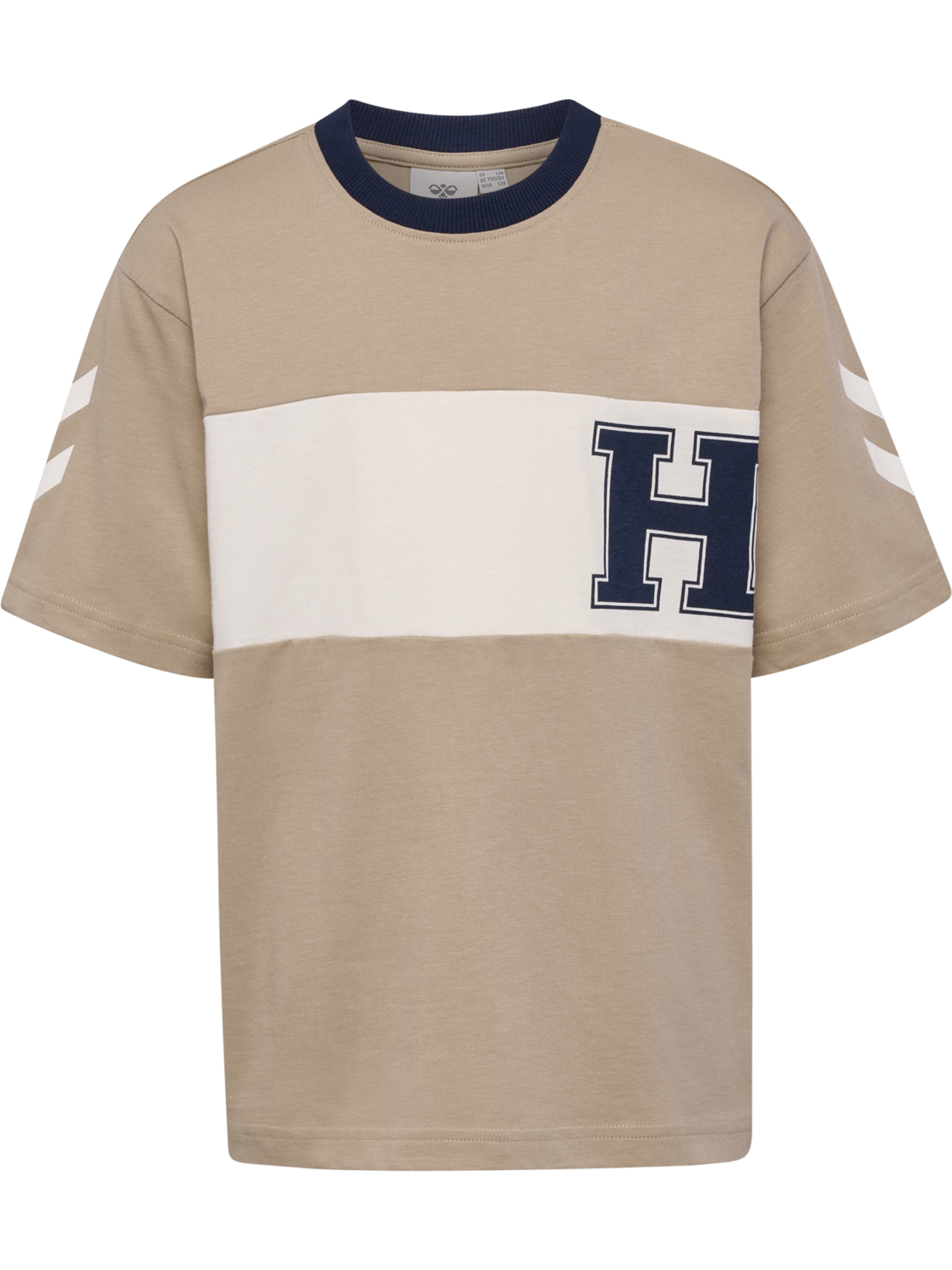 hmlROBIN LOOSE T-SHIRT S/S, COBBLESTONE, packshot