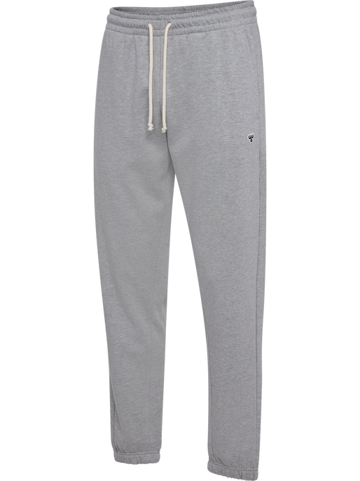 hmlLOOSE SWEATPANT BEE, GREY MELANGE, packshot