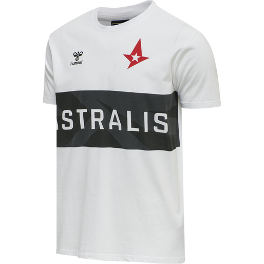 ASTRALIS T-SHIRT S/S, WHITE, packshot