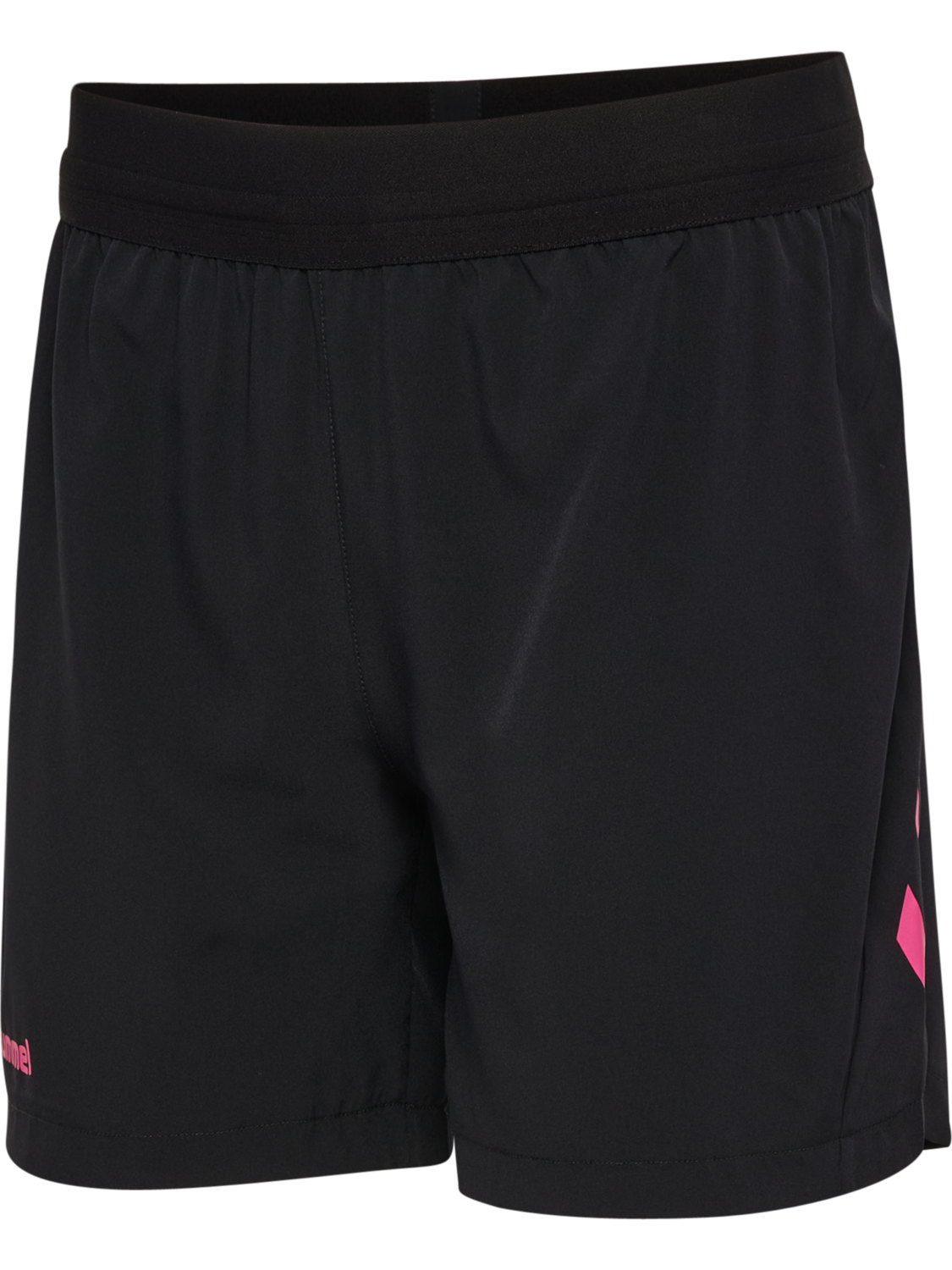 hmlBLAZE PRO TRAINING SHORTS KIDS, BLACK/PINK, packshot