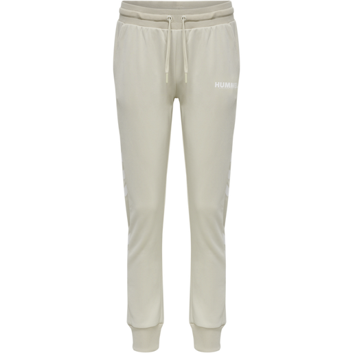 hmlLEGACY POLY WOMAN REGULAR PANTS, PUMICE STONE, packshot