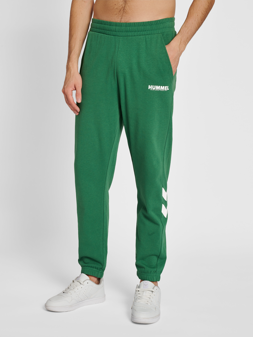 LEGACY REGULAR PANTS - GREEN hummel.dk