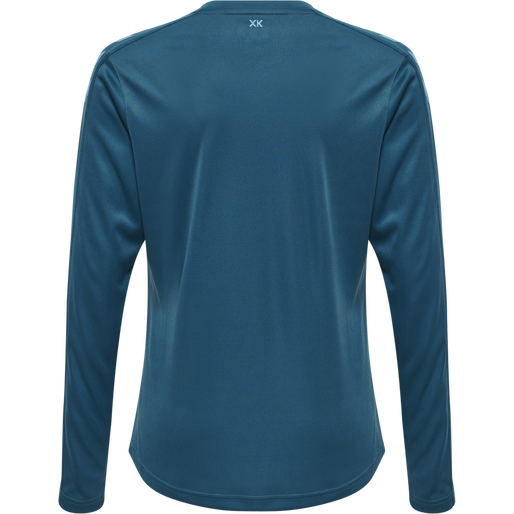 hmlCORE XK POLY JERSEY L/S KIDS, BLUE CORAL hmlCORE XK POLY JERSEY L/S KIDS, BLUE CORAL, packshot