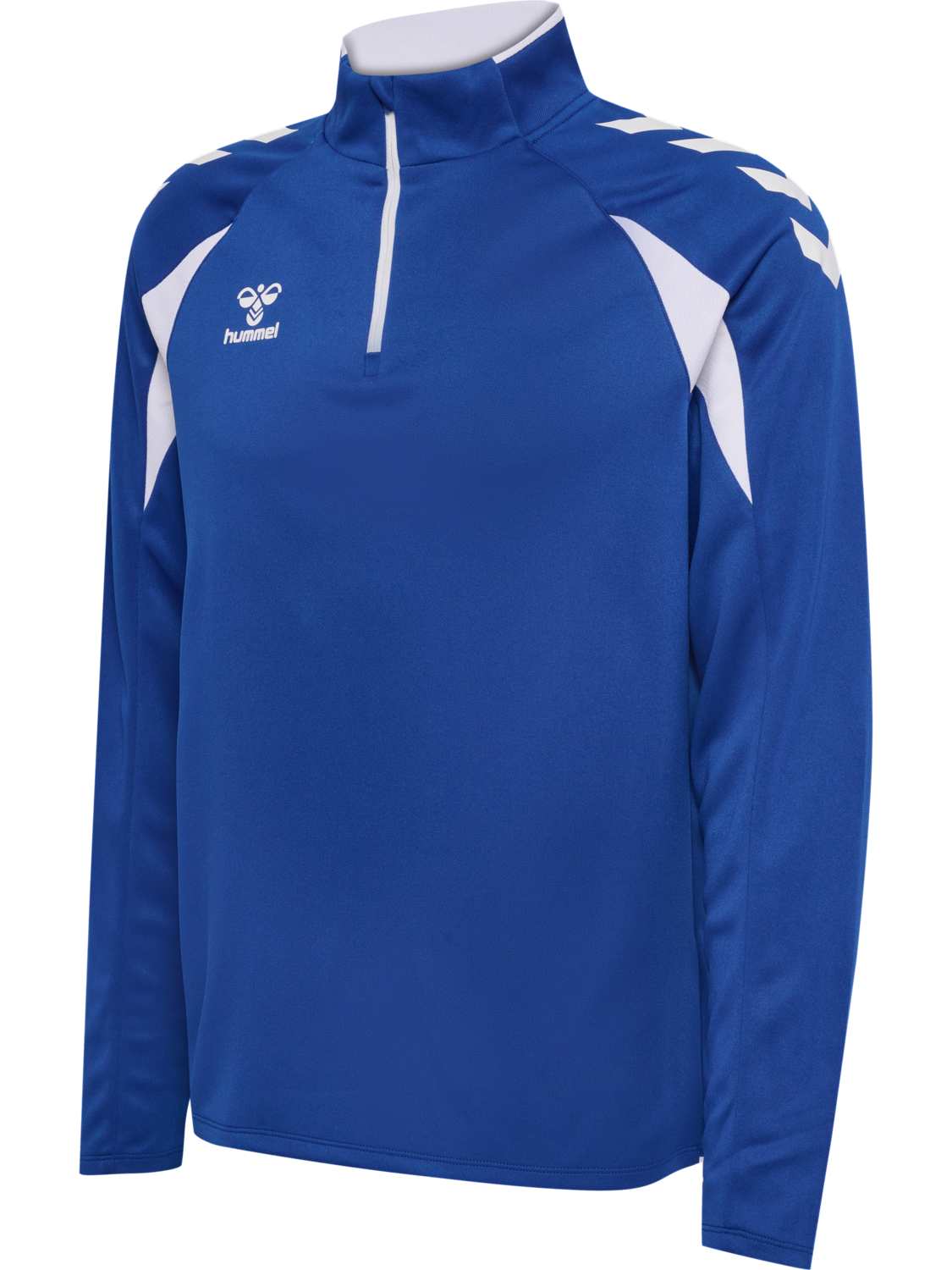 hmlCORE 2.0 HALF ZIP, TRUE BLUE/WHITE, packshot
