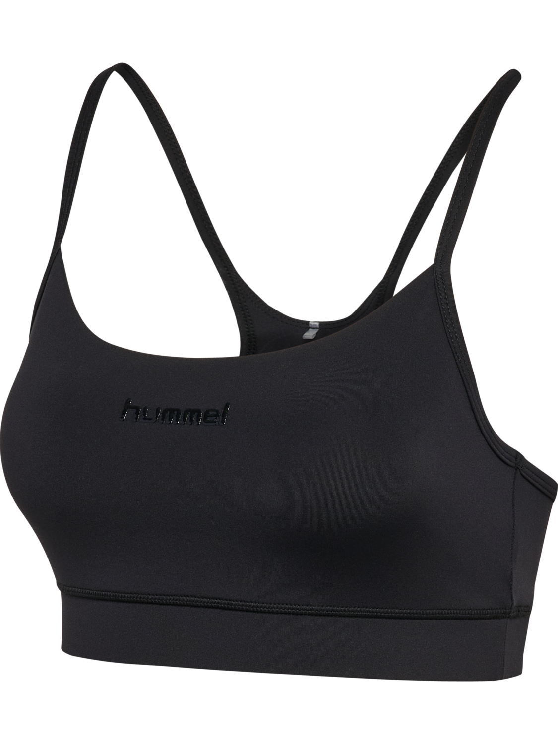 hmlPRIMA MEDIUM SUPPORT BRA, BLACK, packshot