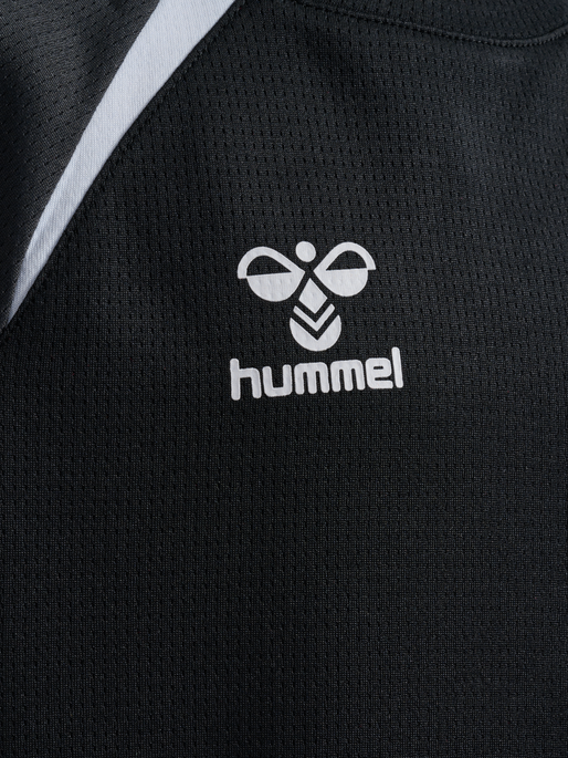 hmlLEAD 2.0 JERSEY S/S KIDS, BLACK/ASPHALT hmlLEAD 2.0 JERSEY S/S KIDS, BLACK/ASPHALT, packshot
