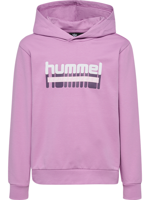 hmlTUKAS HOODIE, SMOKY GRAPE, packshot
