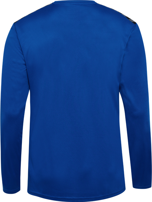 hmlAUTHENTIC PL JERSEY L/S, TRUE BLUE, packshot