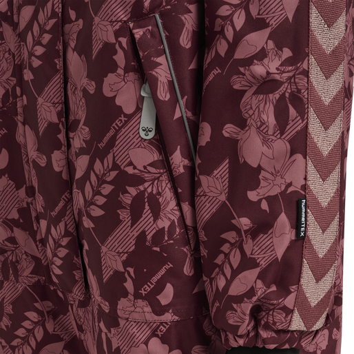 hmlICY TEX SNOWSUIT, WINDSOR WINE, packshot