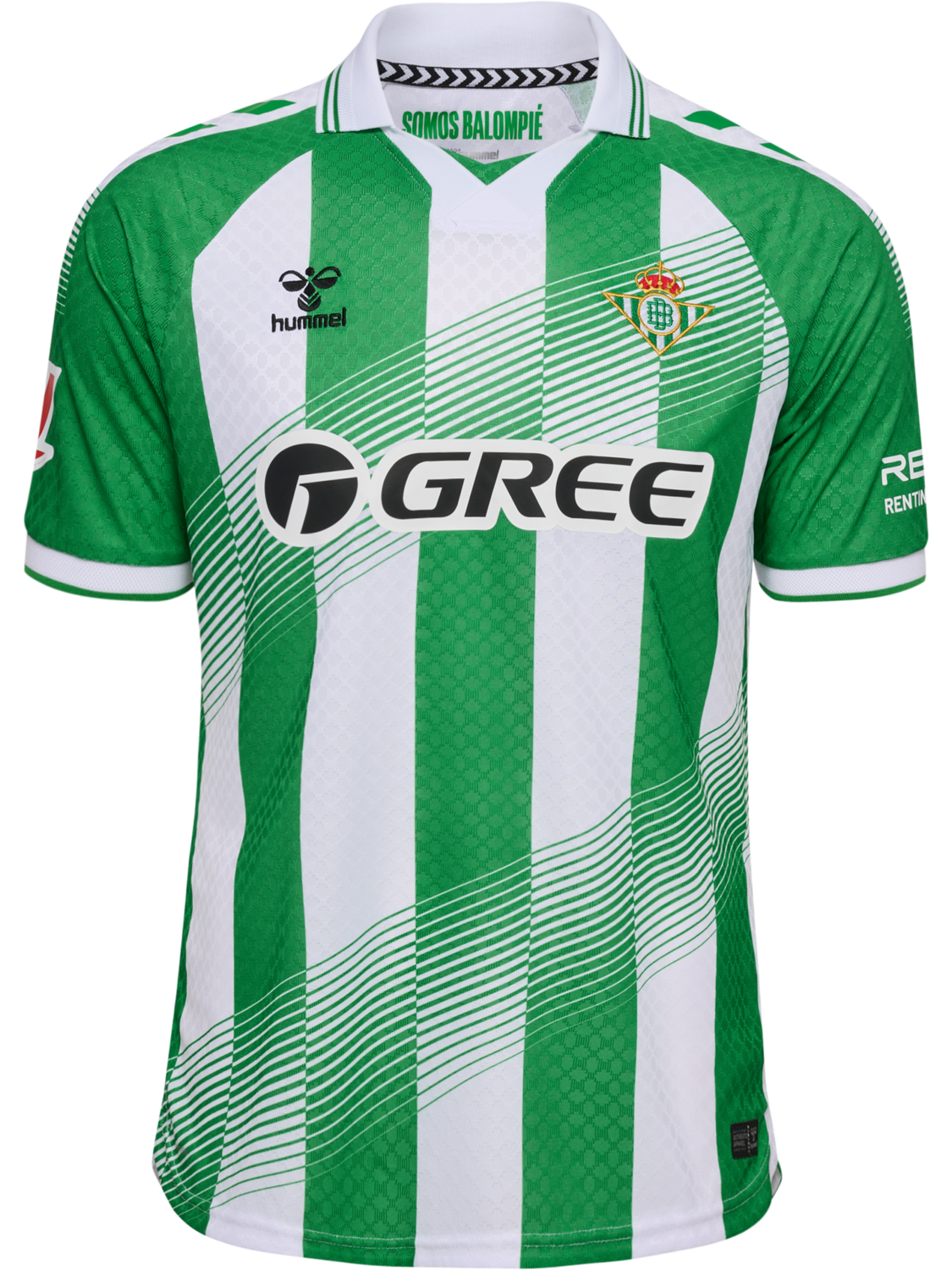 RBB 26/27 HOME JERSEY S/S, FERN GREEN/WHITE, packshot