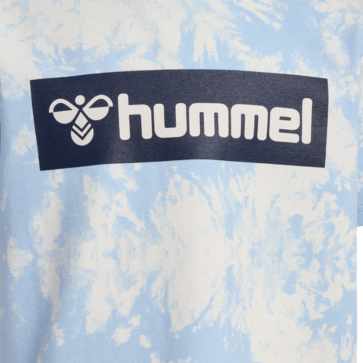 hmlJUMP AOP T-SHIRT S/S, CERULEAN, packshot