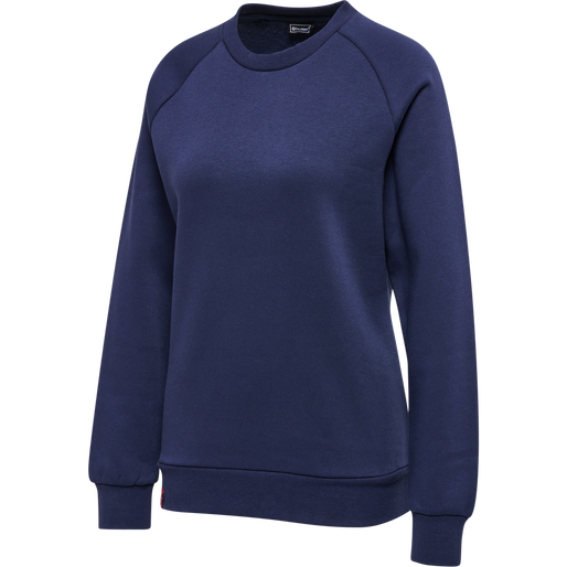 hmlRED HEAVY SWEATSHIRT WOMAN, MARINE, packshot
