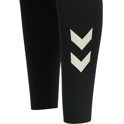 hmlGRACE HIGH WAIST TIGHTS, BLACK, packshot