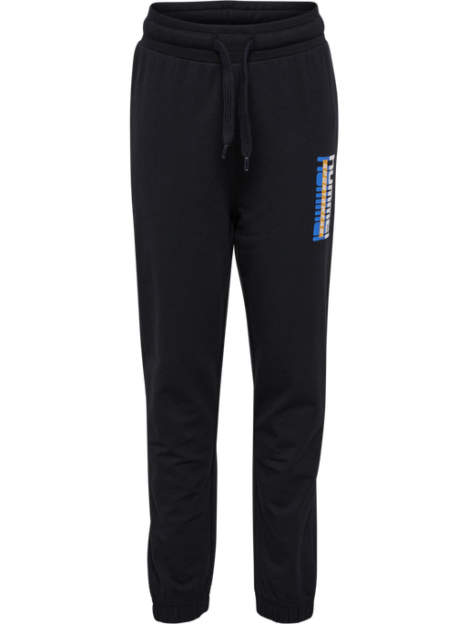 hmlTUKAS PANTS, BLACK hmlTUKAS PANTS, BLACK, packshot